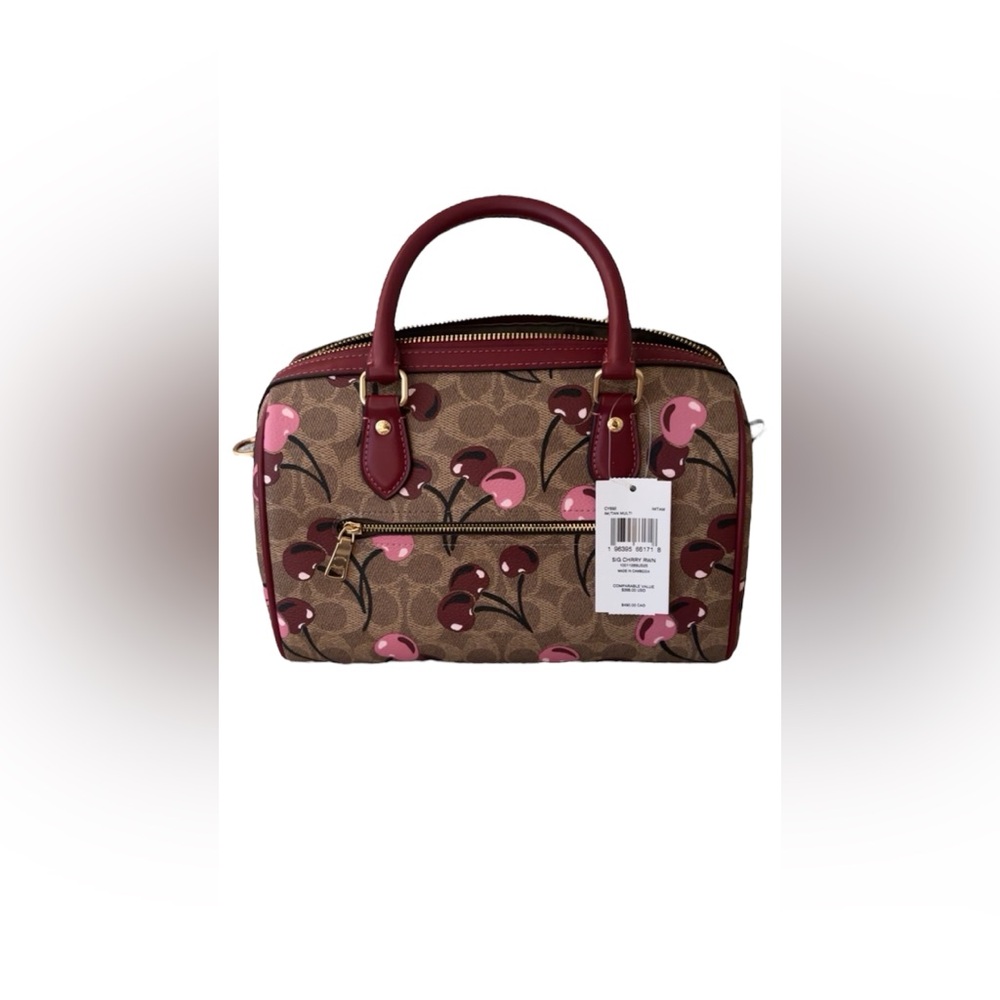 NWT Coach Cherry Limited Edition Bag & Wallet BUNDLE! - Picture 6 of 11